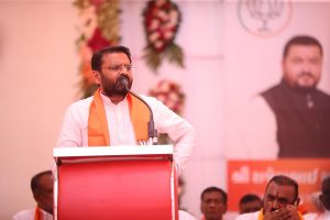 વિસાવદર વિધાનસભાની પેટા ચૂંટણી અંતર્ગત આજે માનનીય મુખ્યમંત્રી શ્રી Bhupendra Patel ની વિશેષ ઉપસ્થિતિમાં ભારતીય જનતા પાર્ટીના ઉમેદવાર તરીકે શ્રી કિરીટભાઈ પટેલે પ્રચંડ જનસમર્થન સાથે ઉમેદવારી પત્રક ભર્યું.