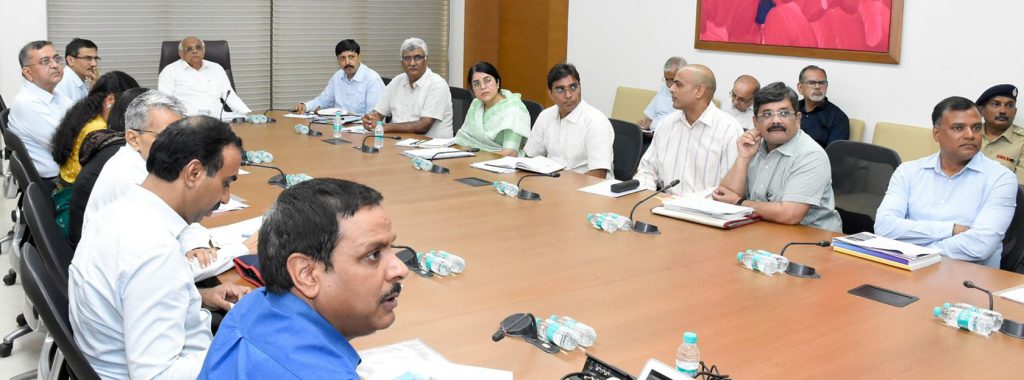 A high-level review was conducted by the Chief Minister to assess the preparedness of all government departments for the monsoon season