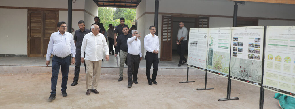Chief Minister Conducts On-Site Inspection of Sabarmati Ashram Redevelopment Project Inspired by PM Shri Narendra Modi