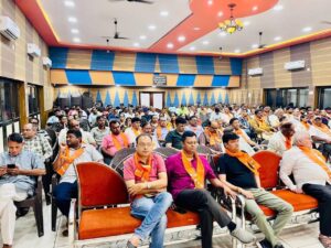 ગુજરાતના પનોતા પુત્ર તેમજ દેશના યશસ્વી પ્રધાનમંત્રી શ્રી Narendra Modi જીના 75મા જન્મદિવસની ઉજવણીના ભાગરૂપે 'સેવા પખવાડિયું – 2025' હેઠળ વિવિધ લોકહિતકારી કાર્યક્રમો યોજાઈ રહ્યા છે. જે સંદર્ભે આણંદ જિલ્લાનું પ્રબુદ્ધ સંમેલન ઉમરેઠમાં સંપન્ન થયું.