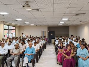 વિશ્વના સૌથી લોકપ્રિય નેતા તેમજ માનનીય પ્રધાનમંત્રી શ્રી Narendra Modi જીના જન્મદિવસ નિમિત્તે સમગ્ર દેશમાં 'સેવા પખવાડિયું - 2025' અંતર્ગત વિવિધ કાર્યક્રમોનું આયોજન કરવામાં આવ્યું છે. જે સંદર્ભે આજે ભરૂચમાં પ્રબુદ્ધ નાગરિક સંમેલન સંપન્ન થયું. આ સંમેલનમાં પંચમહાલ જિલ્લા પ્રભારી ડૉ. ભરતભાઈ ડાંગરે ‘પ્રધાનમંત્રીશ્રીના જીવન, સિદ્ધિઓ અને વિકસિત ભારત’ વિષય પર ઉપસ્થિત પ્રબુદ્ધજનોને માર્ગદર્શન આપ્યું. #SevaPakhwada2025
