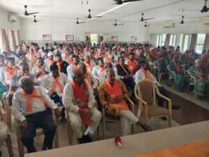 ગુજરાતના પનોતા પુત્ર તેમજ માનનીય પ્રધાનમંત્રી શ્રી Narendra Modi જીના જન્મદિવસ નિમિત્તે સમગ્ર દેશમાં 'સેવા પખવાડિયું - 2025' અંતર્ગત વિવિધ કાર્યક્રમોનું આયોજન કરવામાં આવ્યું છે. જે સંદર્ભે ગાંધીનગર જિલ્લાનું પ્રબુદ્ધ સંમેલન સંપન્ન થયું.