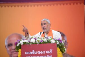 મારું બૂથ, સૌથી મજબૂત  આજે કર્ણાવતી મહાનગર ખાતે માનનીય રાષ્ટ્રીય અધ્યક્ષ શ્રી Nitin Nabin જીની વિશેષ ઉપસ્થિતિમાં બૂથ કાર્યકર્તા સંમેલન યોજાયું. આ કાર્યક્રમમાં પ્રદેશ અધ્યક્ષ શ્રી Jagdish Panchal  તથા મુખ્યમંત્રી શ્રી Bhupendra Patel એ બૂથસ્તરના કાર્યકર્તાઓ સાથે સંવાદ સાધ્યો હતો.  આ અવસરે રાષ્ટ્રીય સંગઠન મહામંત્રી શ્રી બી.એલ.સંતોષજી, પ્રદેશ સંગઠન મહામંત્રી શ્રી રત્નાકરજી, મહાનગરના અધ્યક્ષ શ્રી પ્રેરકભાઈ શાહ, અમદાવાદ જિલ્લા અધ્યક્ષ શ્રી શૈલેષભાઈ દાવડા સહિત હજારોની સંખ્યામાં દેવદુર્લભ કાર્યકર્તાઓ ઉપસ્થિત રહ્યાં.