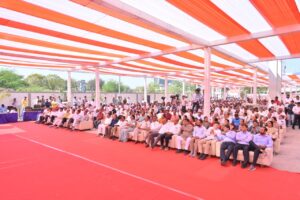 પ્રદેશ અધ્યક્ષ શ્રી Jagdish Panchal ના શુભહસ્તે આજે નિકોલ વિધાનસભામાં અમદાવાદ મ્યુનિસિપલ કોર્પોરેશનના અંદાજિત ₹97 કરોડના વિવિધ વિકાસકાર્યોનું ખાતમુહૂર્ત અને લોકાર્પણ સંપન્ન થયું.  આ પ્રસંગે મેયર શ્રીમતી પ્રતિભાબેન જૈન, સાંસદ શ્રી હસમુખભાઈ પટેલ તથા હોદ્દેદારો અને નગરજનો ઉપસ્થિત રહ્યાં.