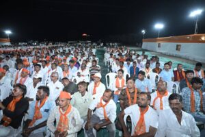 નર્મદાનો કેસરિયો નાદ... પ્રદેશ અધ્યક્ષ શ્રી Jagdish Panchal એ આજે ગરૂડેશ્વર તાલુકાના ખડગદા ગામે આયોજિત 'વિકાસ સંકલ્પ સભા'માં જનમેદનીને સંબોધિત કરતા ભાજપના પ્રચંડ વિજયનો ઉદ્ઘોષ કર્યો. નર્મદાના કાંઠે ઉમટેલો આ જનસૈલાબ અને કાર્યકર્તાઓનો ઉત્સાહ ગુજરાતમાં ફરી એકવાર ભાજપના ભવ્ય વિજયની સાક્ષી પૂરે છે. #કમળ_ખીલશે_વિકાસ_જીતશે