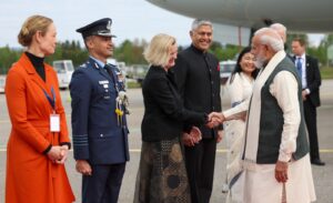માનનીય પ્રધાનમંત્રી શ્રી Narendra Modi જીનું નોર્વેના ઓસ્લો ખાતે ઉષ્માભર્યું સ્વાગત કરવામાં આવ્યું.