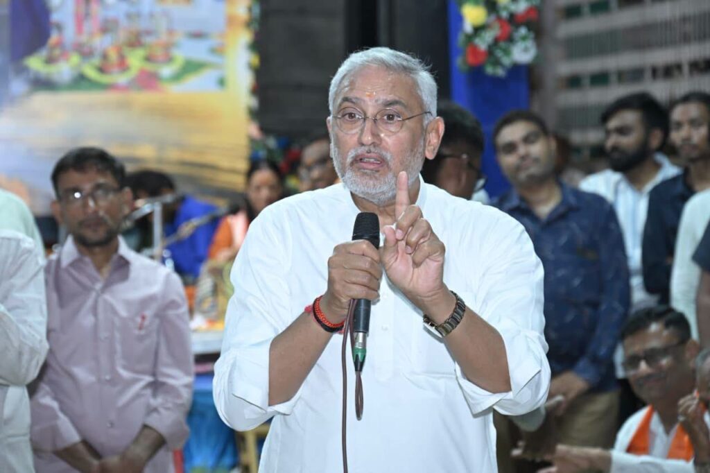 પ્રદેશ અધ્યક્ષ શ્રી Jagdish Panchal એ આજે નિકોલ ખાતે આયોજિત પવિત્ર 'શિવમહાપુરાણ કથા'માં ઉપસ્થિત રહી કથાનું રસપાન કર્યું.