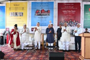 સમાજના અંતિમ છેડાના માનવી સુધી શિક્ષણનો ઉજાસ!  માનનીય મુખ્યમંત્રી શ્રી Bhupendra Patel અને પ્રદેશ અધ્યક્ષ શ્રી Jagdish Panchal ની વિશેષ ઉપસ્થિતિમાં આજે કલોલના પાનસર ખાતે વિચરતા સમુદાય સમર્થન મંચ અને ડૉ.કે.આર.શ્રોફ ફાઉન્ડેશન સંચાલિત શાંતિ નિવાસ હોસ્ટેલનું લોકાર્પણ અને વલ્લભ વિદ્યા વિહાર શાળાનું ભૂમિપૂજન સંપન્ન થયું.
