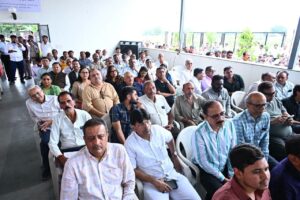 સમાજના અંતિમ છેડાના માનવી સુધી શિક્ષણનો ઉજાસ!  માનનીય મુખ્યમંત્રી શ્રી Bhupendra Patel અને પ્રદેશ અધ્યક્ષ શ્રી Jagdish Panchal ની વિશેષ ઉપસ્થિતિમાં આજે કલોલના પાનસર ખાતે વિચરતા સમુદાય સમર્થન મંચ અને ડૉ.કે.આર.શ્રોફ ફાઉન્ડેશન સંચાલિત શાંતિ નિવાસ હોસ્ટેલનું લોકાર્પણ અને વલ્લભ વિદ્યા વિહાર શાળાનું ભૂમિપૂજન સંપન્ન થયું.