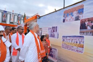 સશક્ત કાર્યકર્તા, મજબૂત સંગઠન!  પ્રદેશ અધ્યક્ષ શ્રી Jagdish Panchal એ આજે ભુજ ખાતે પંડિત દીનદયાળ ઉપાધ્યાય પ્રશિક્ષણ મહાઅભિયાન અંતર્ગત યોજાયેલા કચ્છ જિલ્લા પ્રશિક્ષણ વર્ગમાં ઉપસ્થિત રહી જિલ્લા હોદ્દેદારો સાથે સંવાદ કર્યો અને સંગઠનાત્મક માર્ગદર્શન આપ્યું.