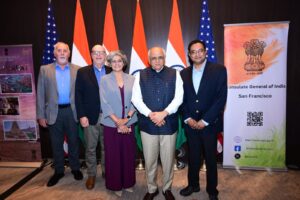 માનનીય મુખ્યમંત્રી શ્રી Bhupendra Patel એ અમેરિકા પ્રવાસના બીજા દિવસે સેમીકંડક્ટર, AI, એજ્યુકેશન ટેક, હેલ્થ ટેક, ગેમિંગ અને ડીપટેક ક્ષેત્રોના અગ્રણી ઉદ્યોગકારો સાથે રાઉન્ડ ટેબલ તથા વન-ટુ-વન બેઠકો યોજી