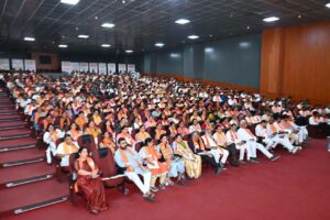 25 વર્ષ - સેવા અને સમર્પણના... દેશના યશસ્વી પ્રધાનમંત્રી શ્રી Narendra Modi જીના મુખ્યમંત્રી અને પ્રધાનમંત્રી તરીકેના જનસેવાના 25 વર્ષ પૂર્ણ થવાના અવસરે ભારતીય જનતા પાર્ટી દ્વારા રાષ્ટ્રવ્યાપી 'સેવા સંકલ્પ અભિયાન'નું આયોજન કરવામાં આવી રહ્યું છે. આ અભિયાનની તૈયારીઓના ભાગરૂપે આજે કર્ણાવતી મહાનગર ખાતે આયોજિત કાર્યશાળામાં પ્રદેશ અધ્યક્ષ શ્રી Jagdish Panchal એ હોદ્દેદારો અને કાર્યકર્તાઓ સાથે સંવાદ કરી આગામી કાર્યક્રમોની સફળતા અંગે માર્ગદર્શન આપ્યું.