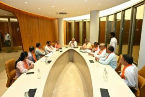 પ્રદેશ અધ્યક્ષ શ્રી Jagdish Panchal ની અધ્યક્ષતામાં લાઠીદળ ખાતે બોટાદ જિલ્લા સંકલન બેઠક યોજાઈ.