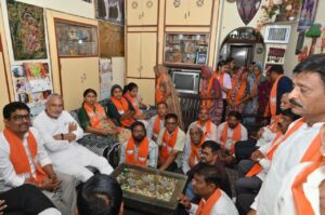 પ્રદેશ અધ્યક્ષ શ્રી Jagdish Panchal એ આજે ગાંધીનગર ખાતે વિવિધ સામાજિક અગ્રણીઓ સાથે શુભેચ્છા મુલાકાત કરી.
