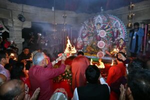 નવરાત્રિના પાવન પર્વે પ્રદેશ અધ્યક્ષ શ્રી Jagdish Panchal એ ગાંધીનગરની કર્ણાવતી યુનિવર્સિટી ખાતે આયોજિત દુર્ગા પૂજામાં સહભાગી થઈ મા દુર્ગાની પૂજા-અર્ચના કરી અને સૌના સુખ, સમૃદ્ધિ તથા કલ્યાણ માટે પ્રાર્થના કરી. જય મા દુર્ગા
